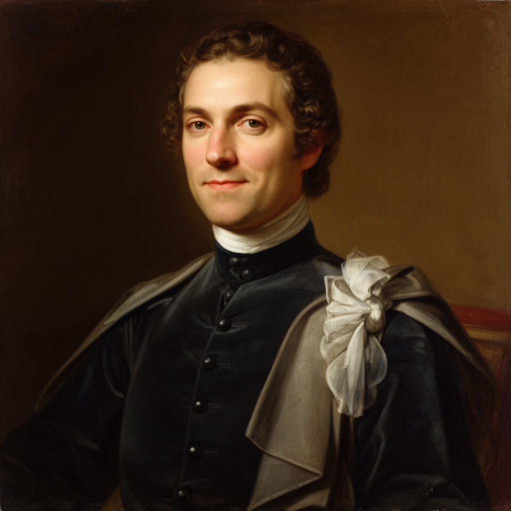 AI-generated illustration of Sir Matthew Holworthy
