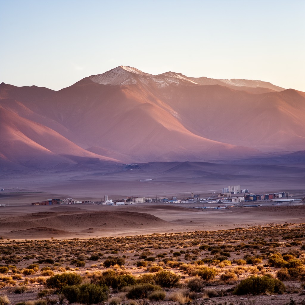 AI-generated illustration of Arica y Parinacota Region