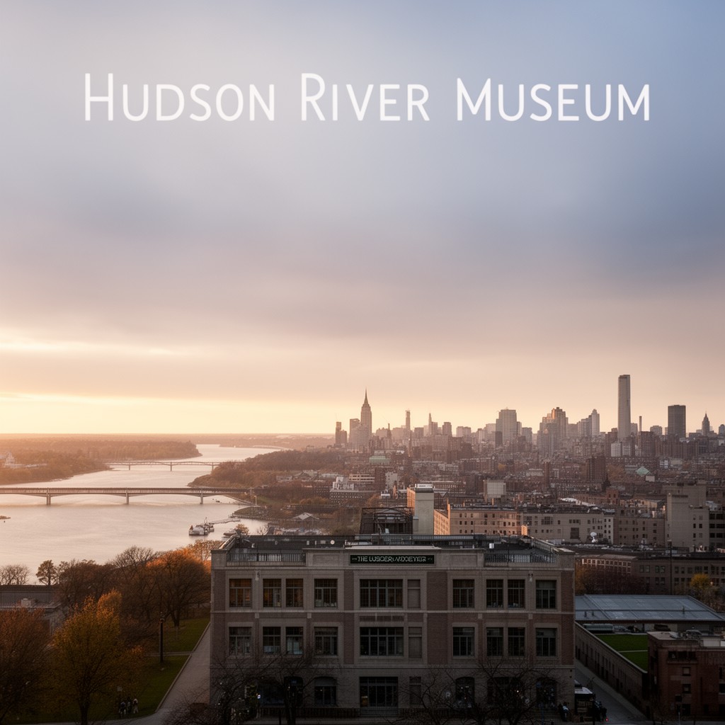 AI-generated illustration of Hudson River Museum