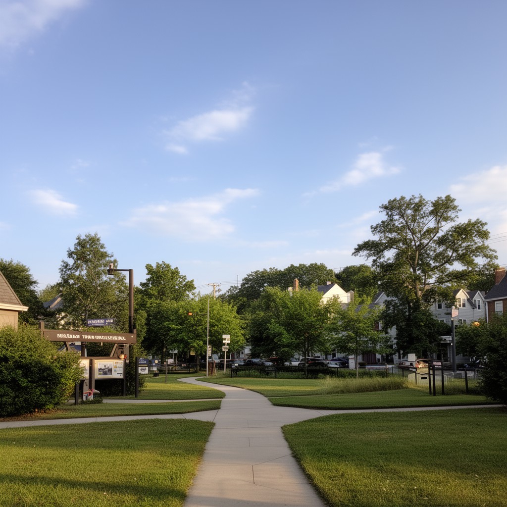 AI-generated illustration of Bensalem Township