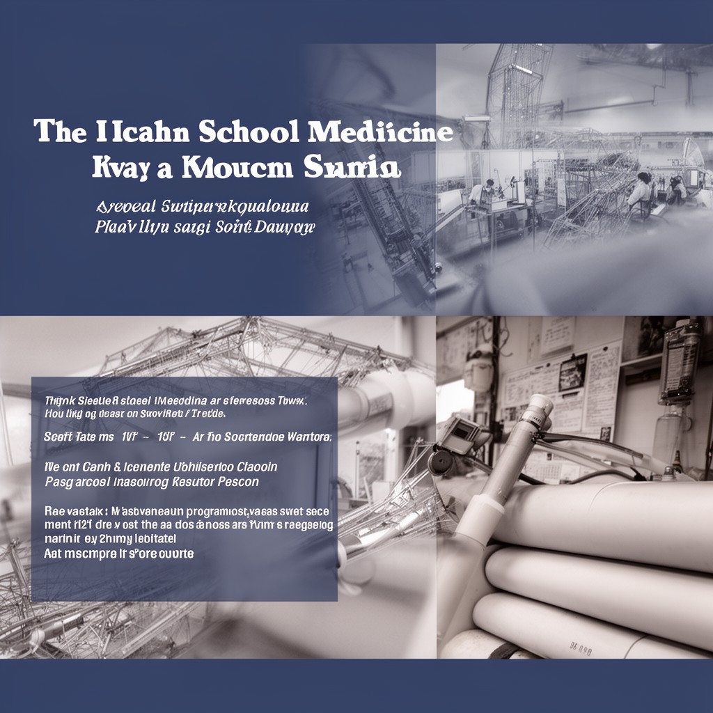 AI-generated illustration of Icahn School of Medicine at Mount Sinai