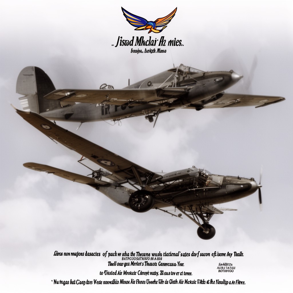 AI-generated illustration of Ninth Air Force