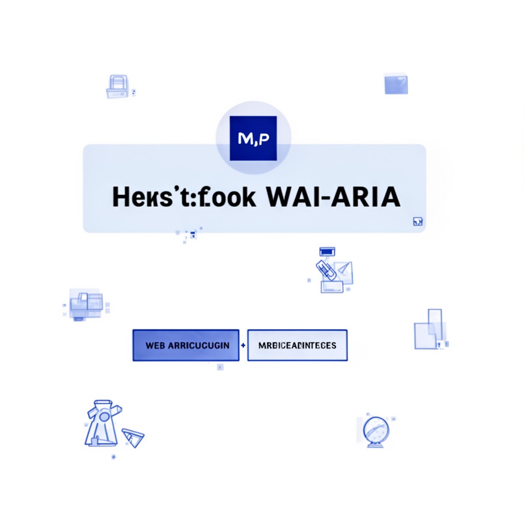 AI-generated illustration of WAI-ARIA