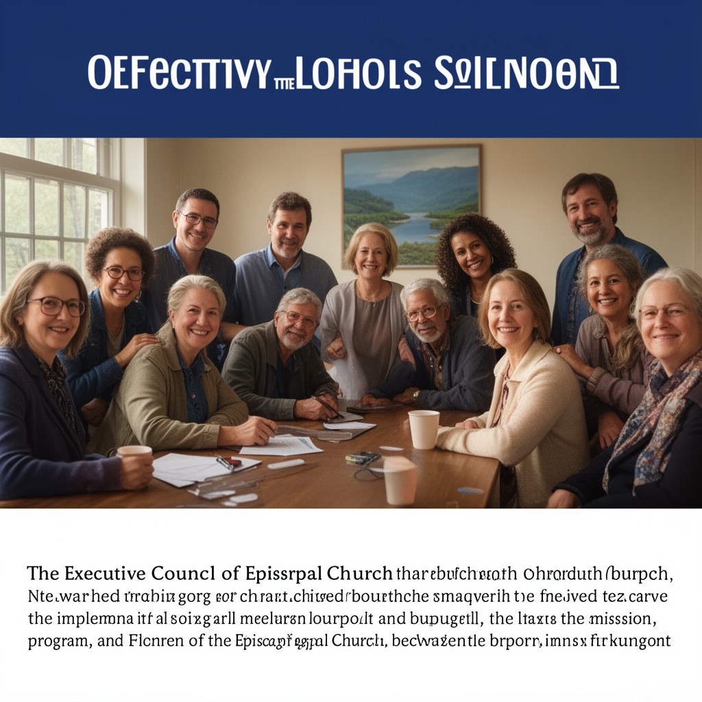 AI-generated illustration of Executive Council of the Episcopal Church