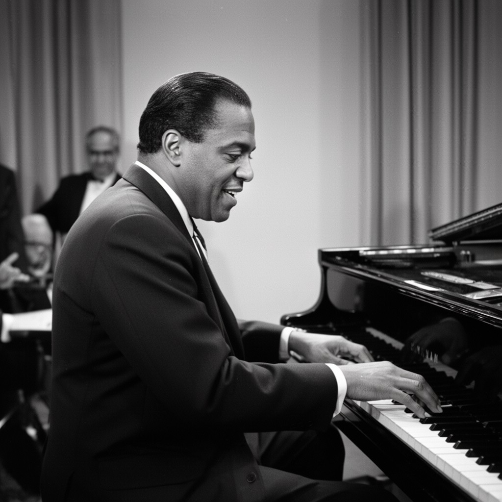 AI-generated illustration of Erroll Garner