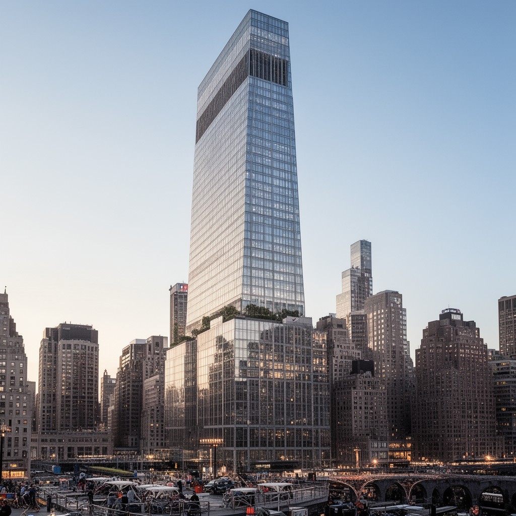 AI-generated illustration of One Bryant Park