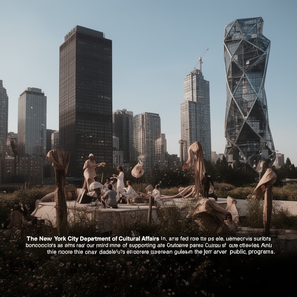 AI-generated illustration of New York City Department of Cultural Affairs