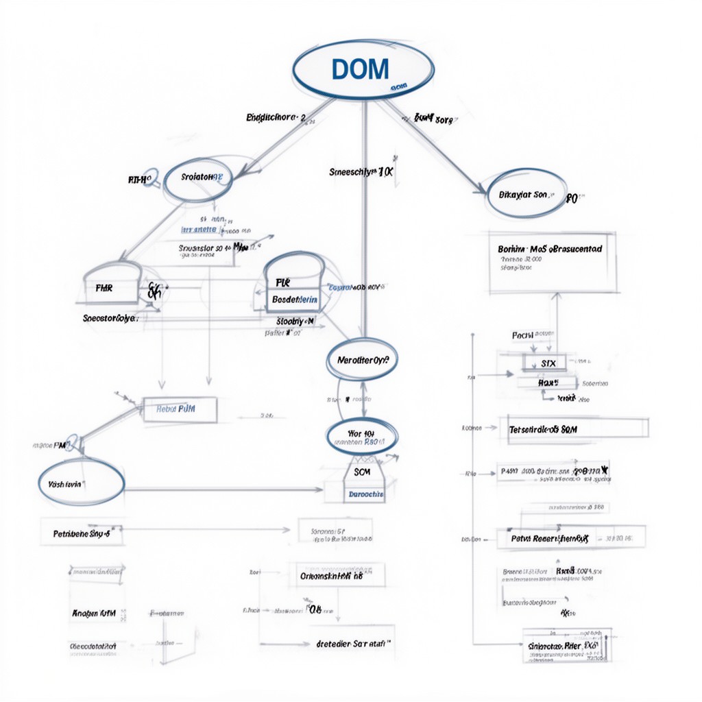 AI-generated illustration of DOM