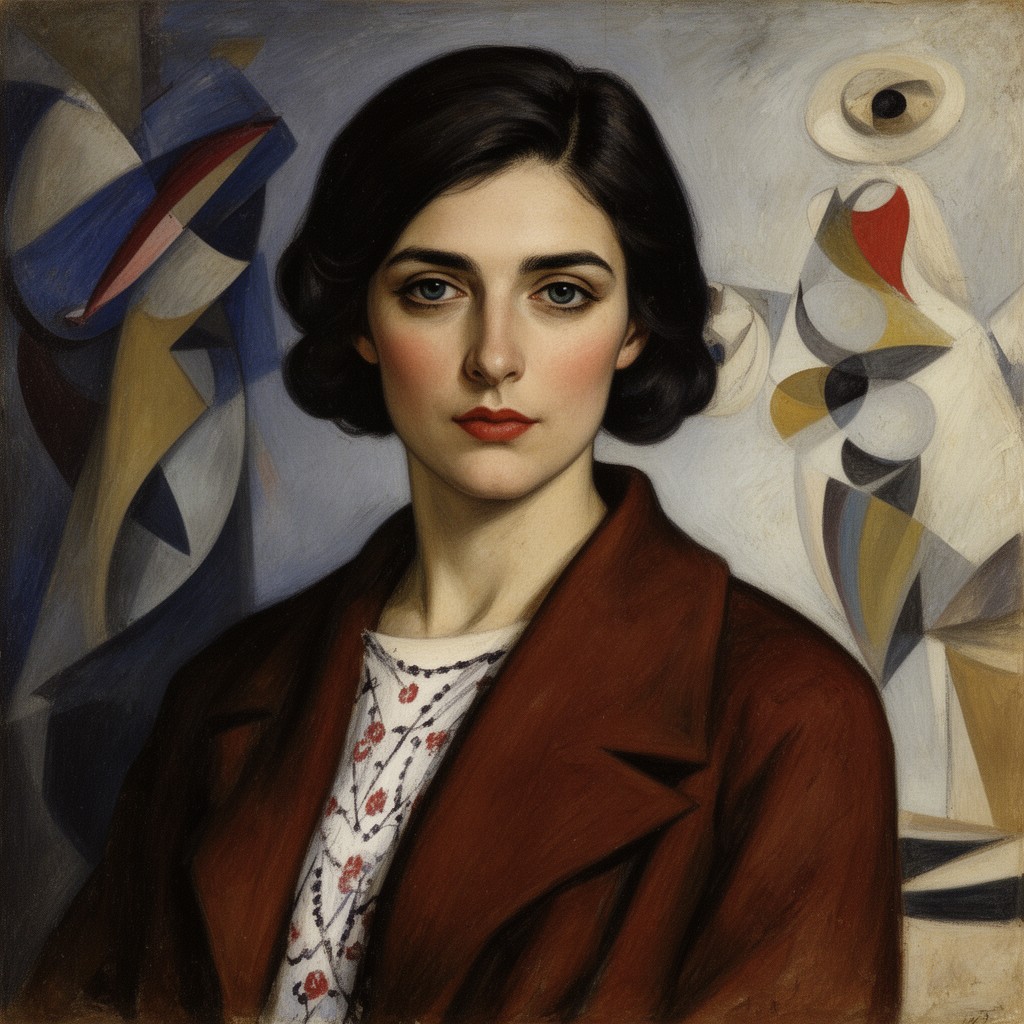 AI-generated illustration of Dora Maar