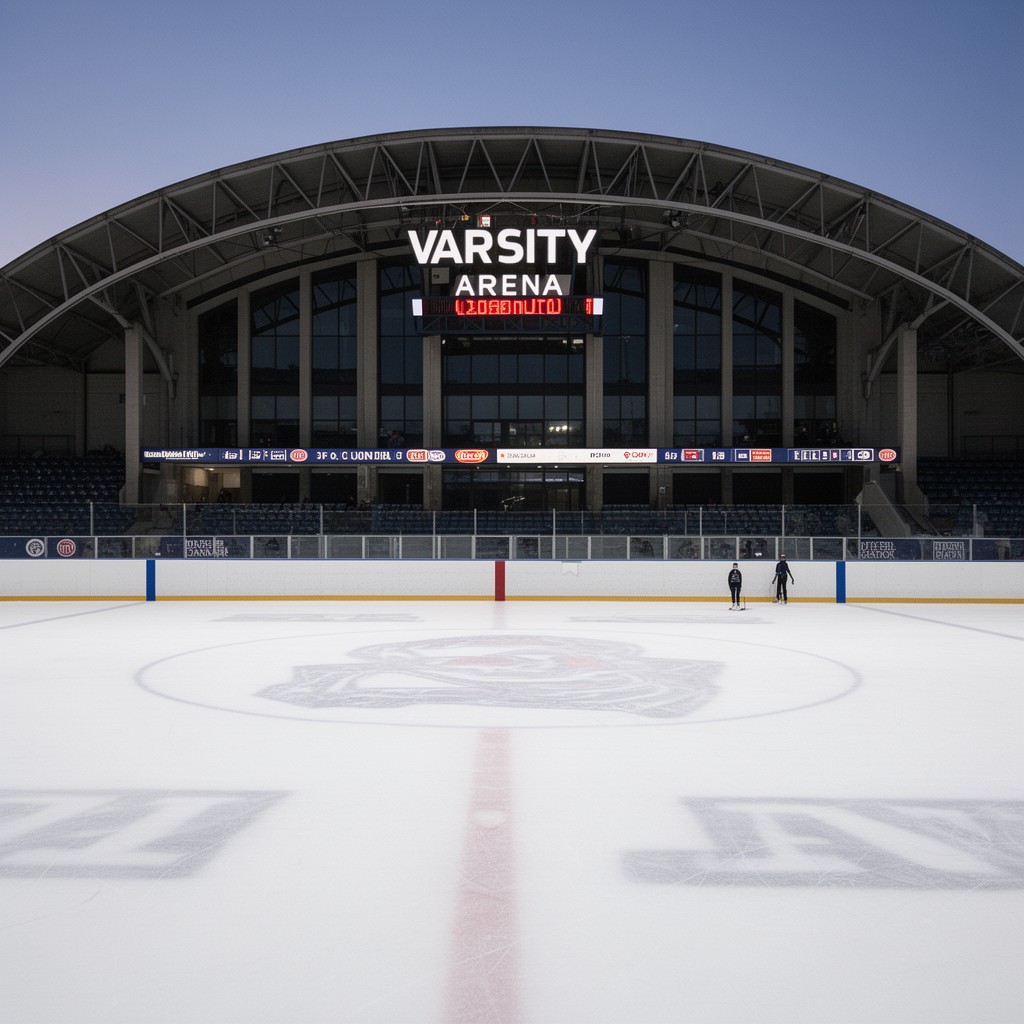 AI-generated illustration of Varsity Arena