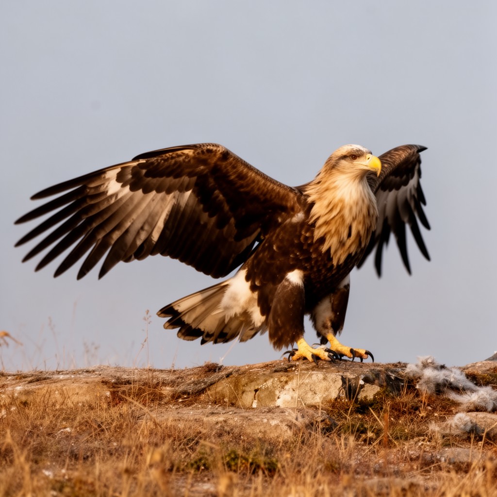 AI-generated illustration of Aquila nipalensis