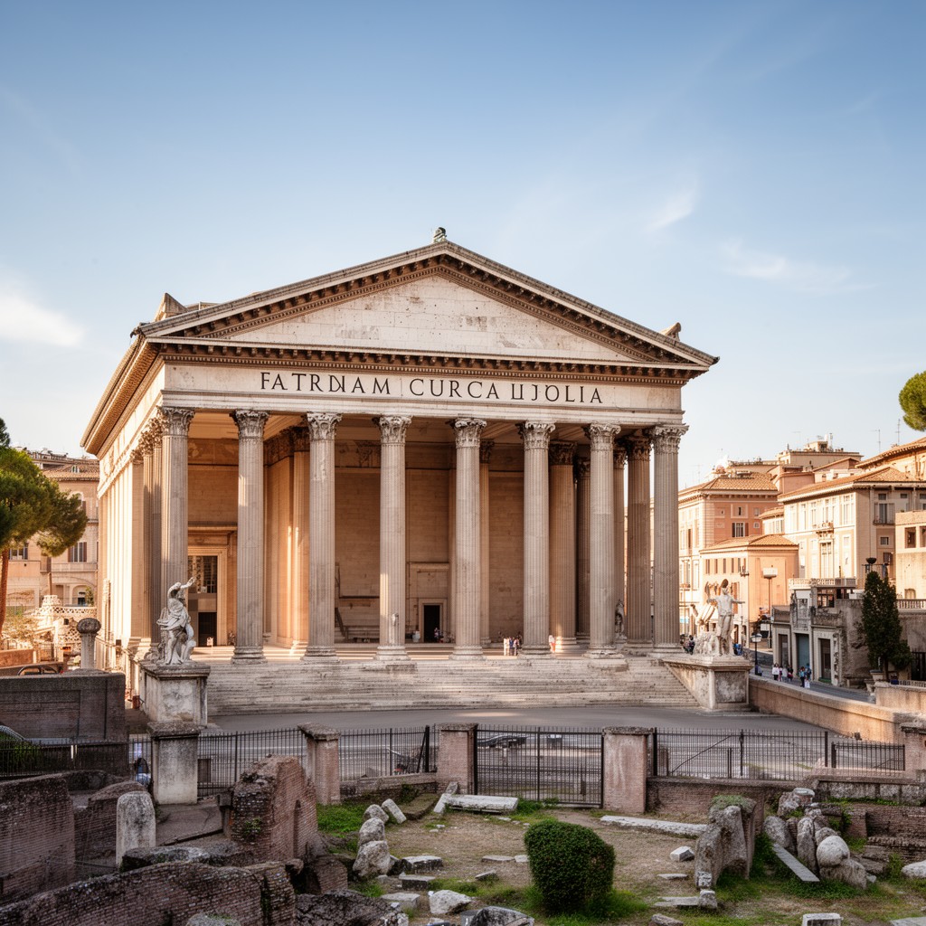 AI-generated illustration of Curia Julia