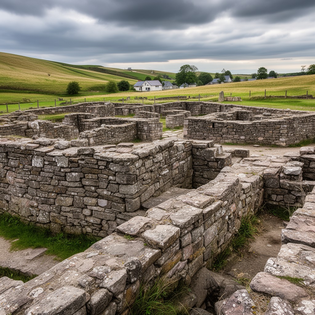 AI-generated illustration of Vindolanda