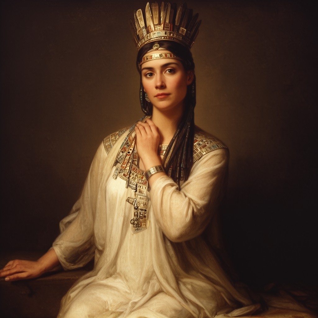 AI-generated illustration of Inanna