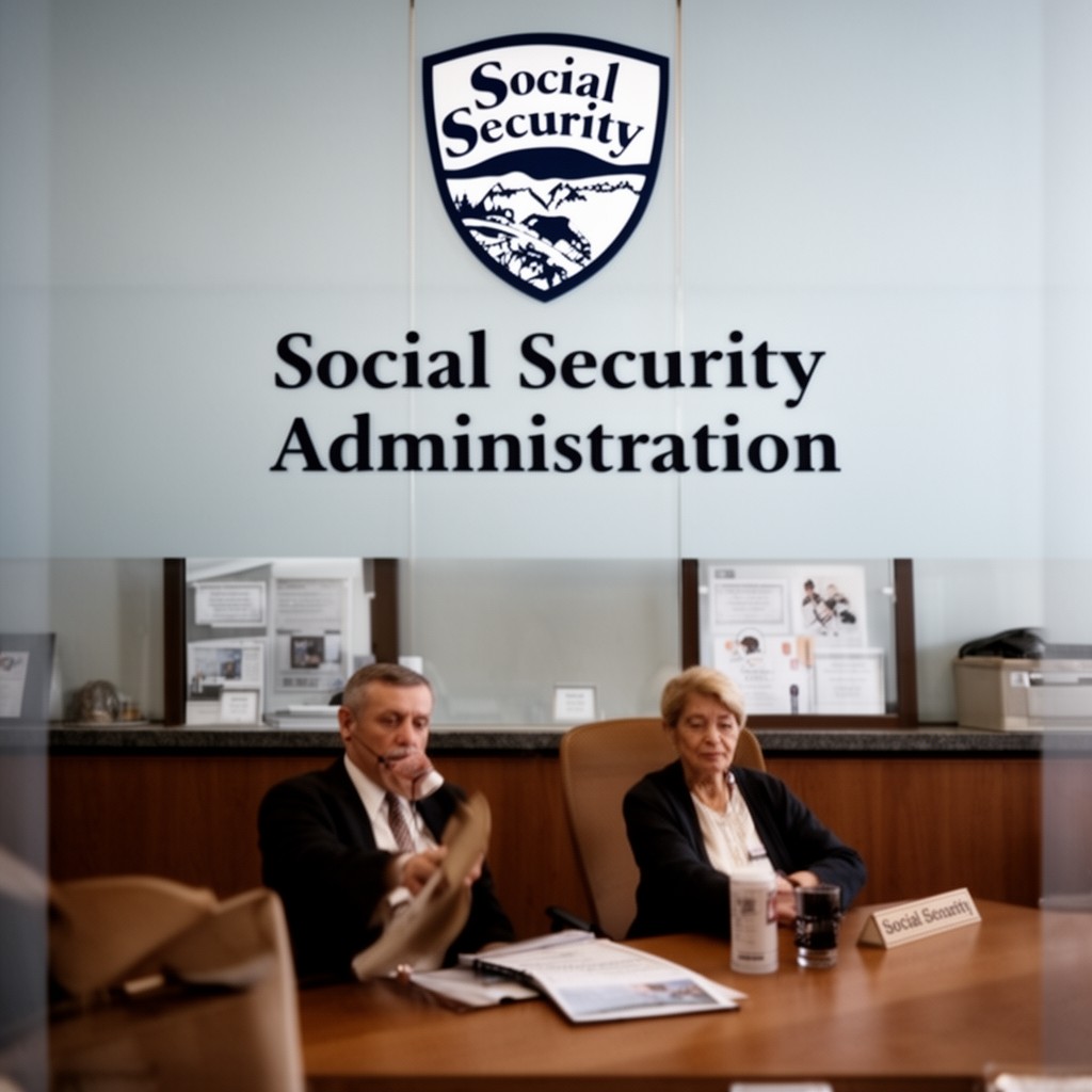 AI-generated illustration of Social Security Administration