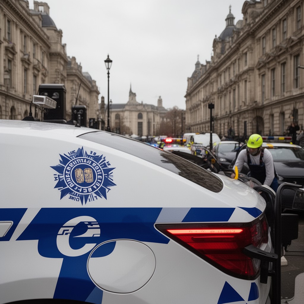 AI-generated illustration of Metropolitan Police Service