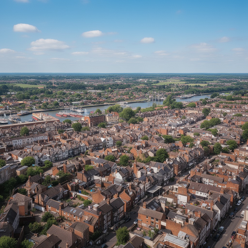 AI-generated illustration of Gillingham