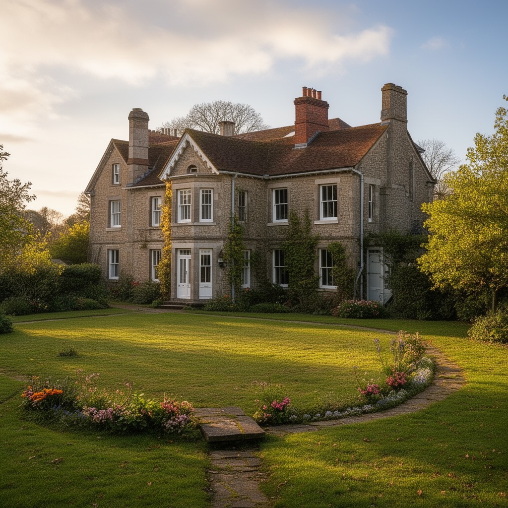 AI-generated illustration of Down House