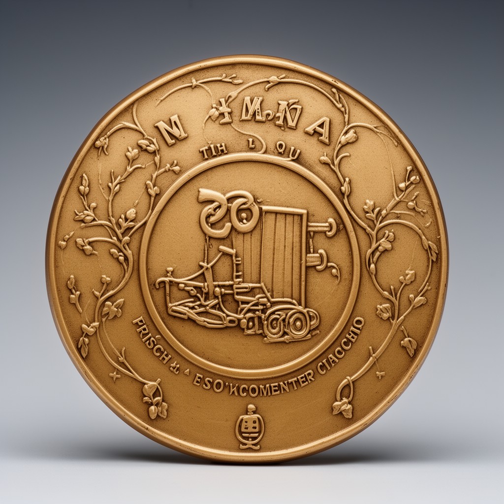 AI-generated illustration of Frisch Medal