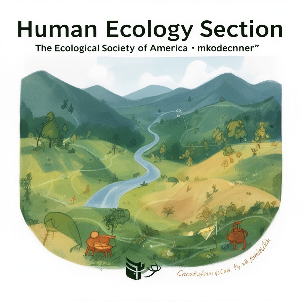 AI-generated illustration of Human Ecology Section
