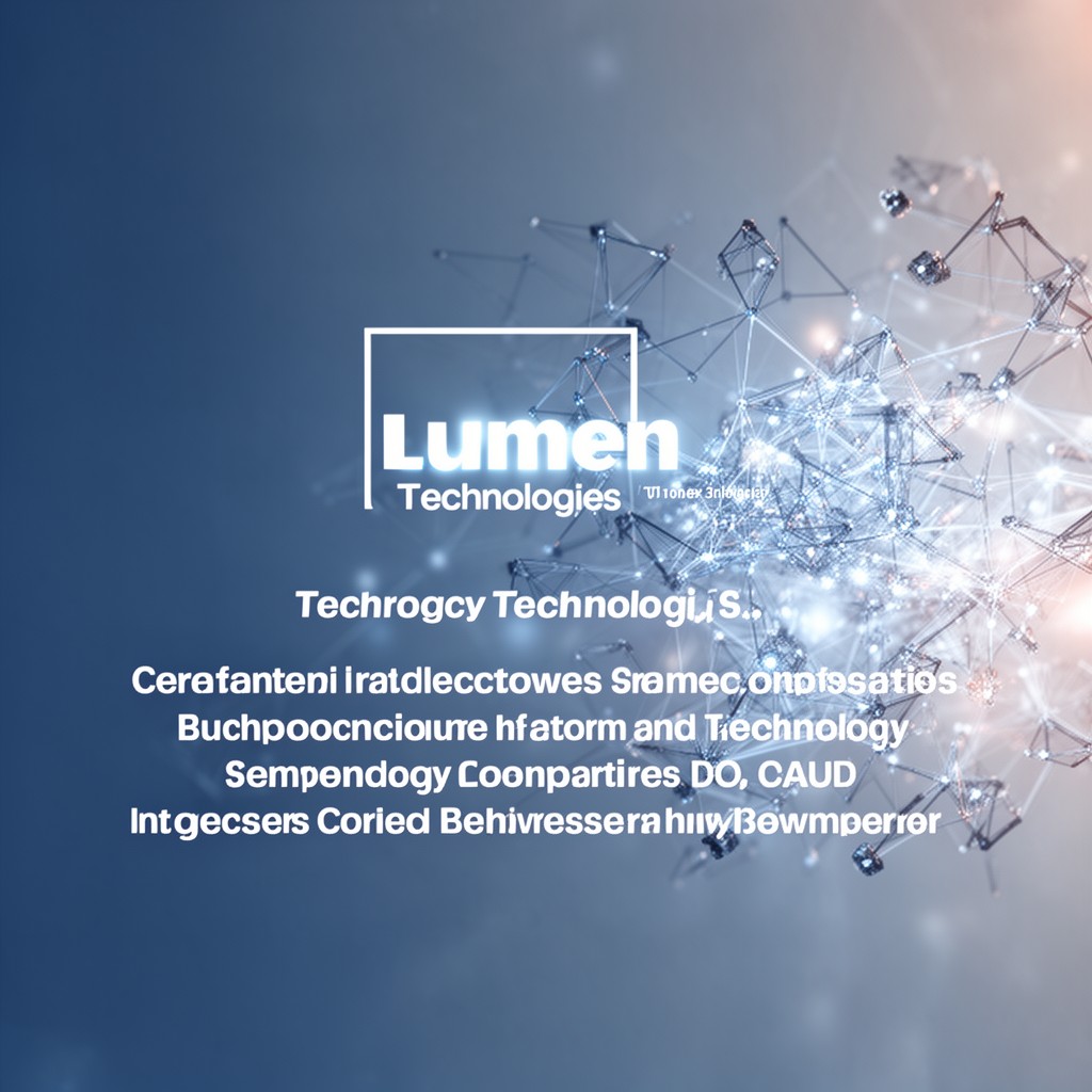 AI-generated illustration of Lumen Technologies