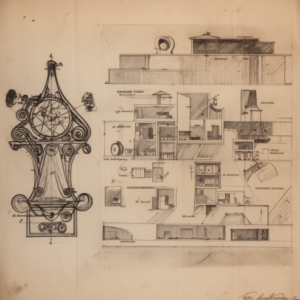 AI-generated illustration of Société d’Anthropologie de Paris
