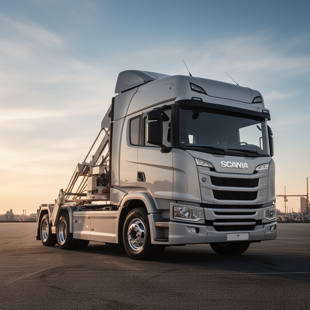 AI-generated illustration of Scania