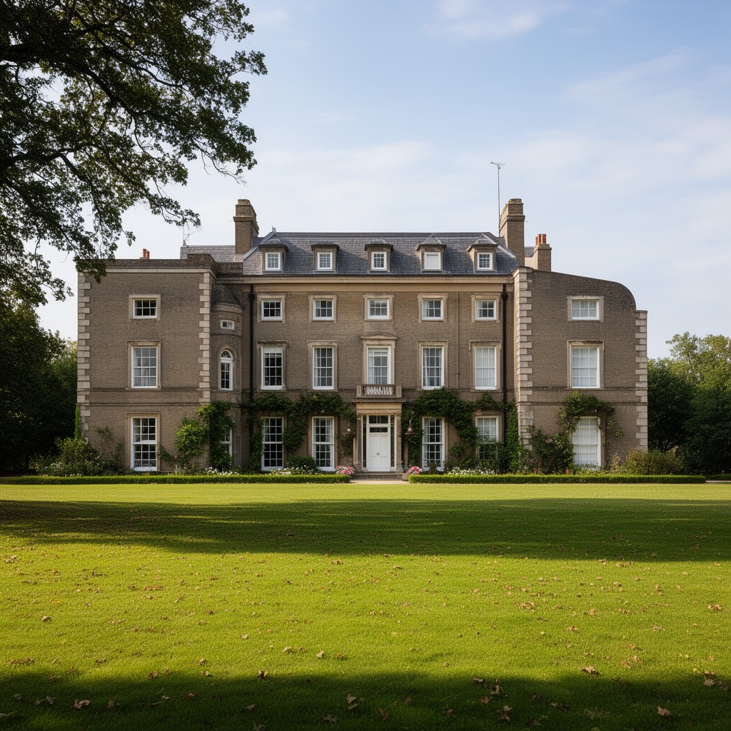 AI-generated illustration of York House (historical informal name)