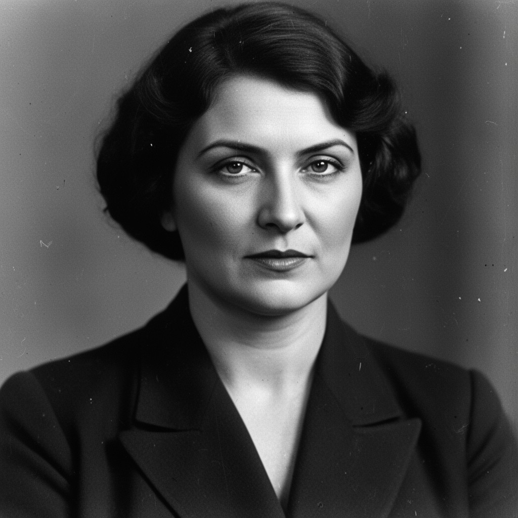 AI-generated illustration of Nadezhda Alliluyeva