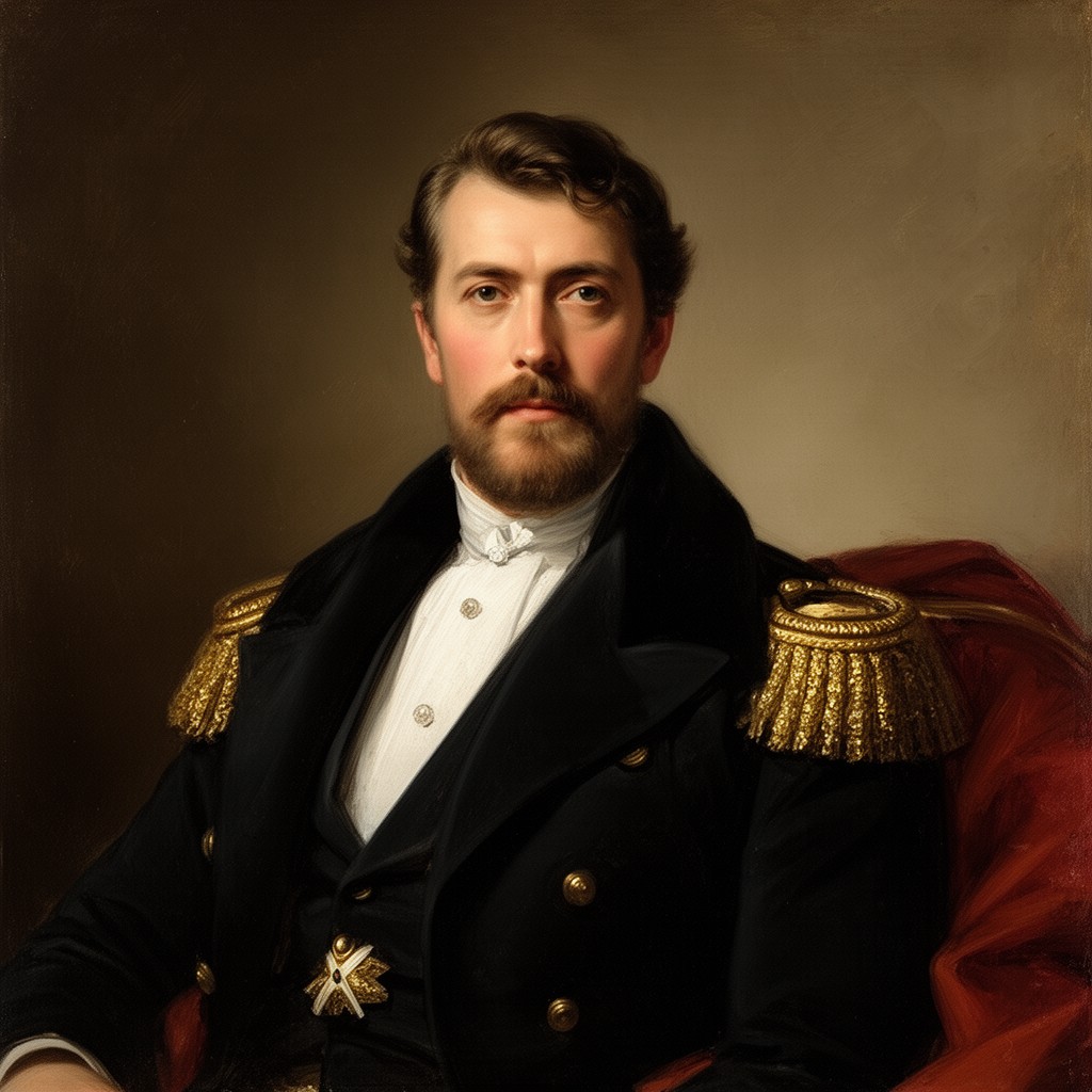 AI-generated illustration of Louis IV, Grand Duke of Hesse