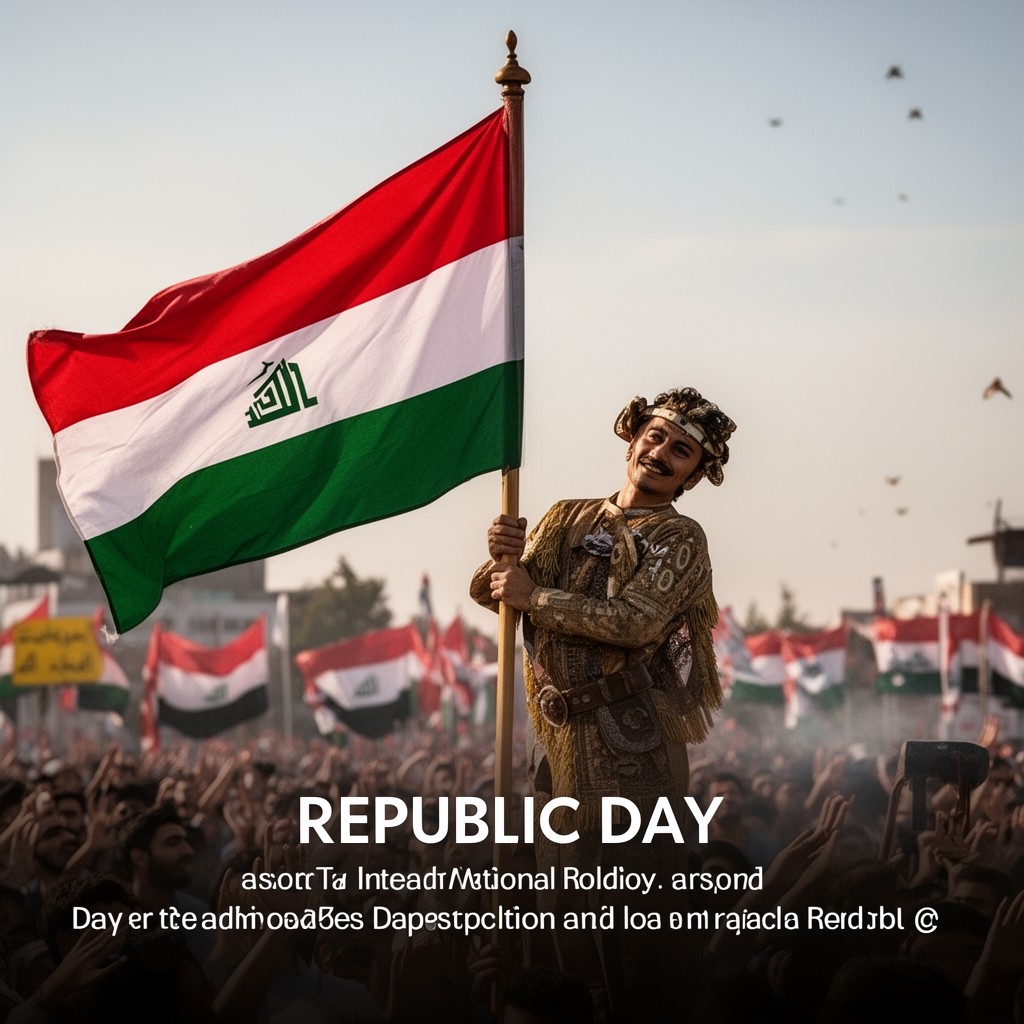 AI-generated illustration of Republic Day