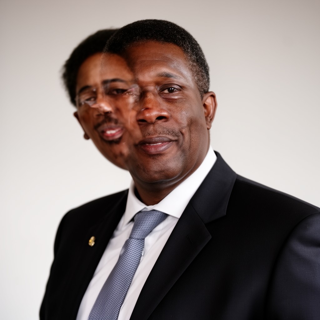 AI-generated illustration of President of Liberia
