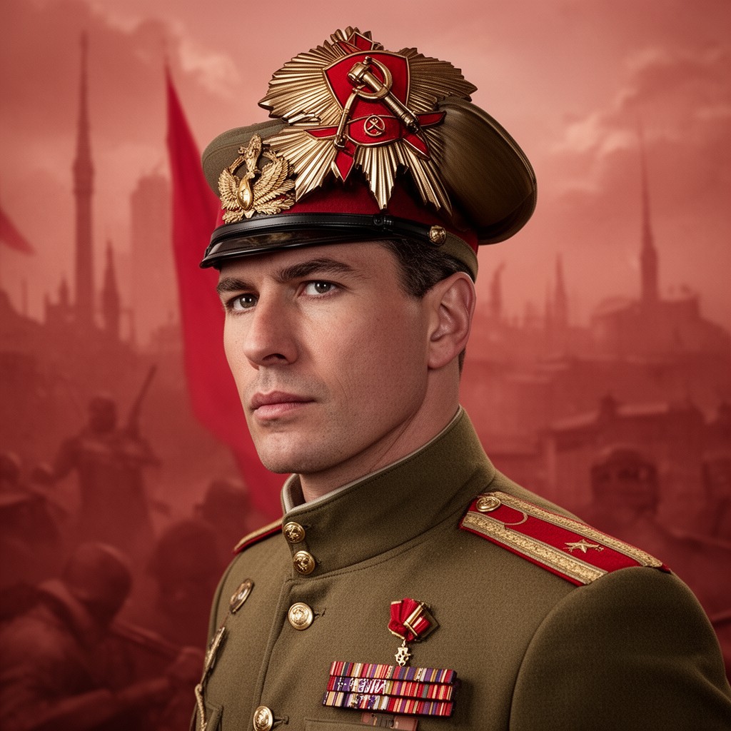 AI-generated illustration of Order of the Red Banner