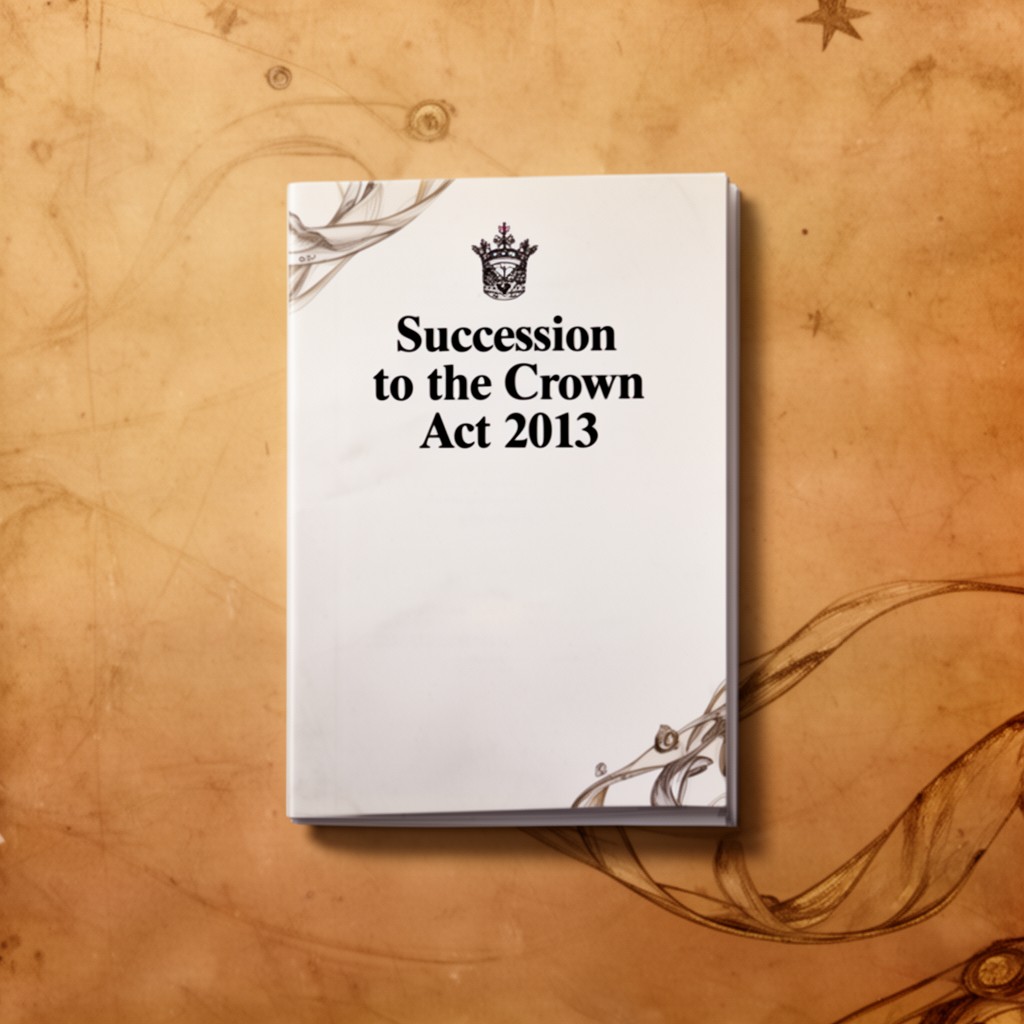 AI-generated illustration of Succession to the Crown Act 2013
