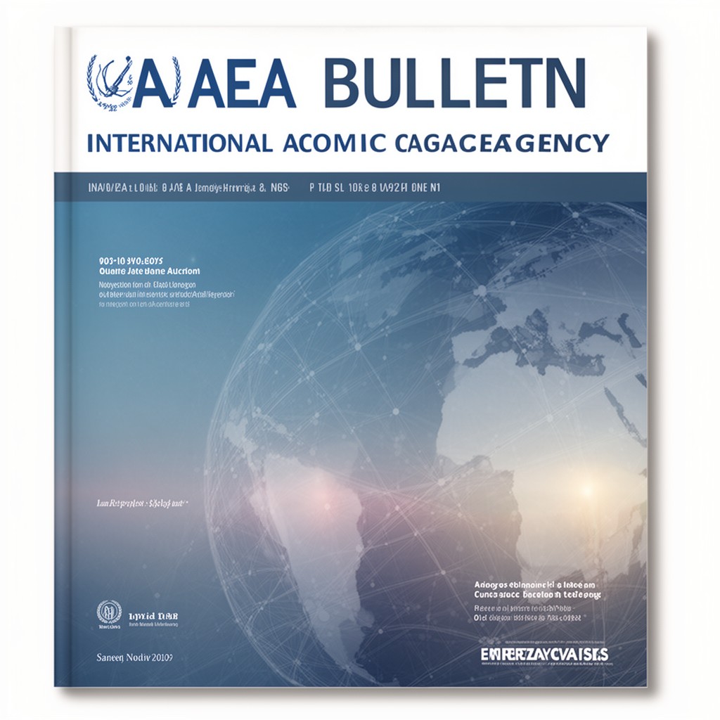 AI-generated illustration of IAEA Bulletin