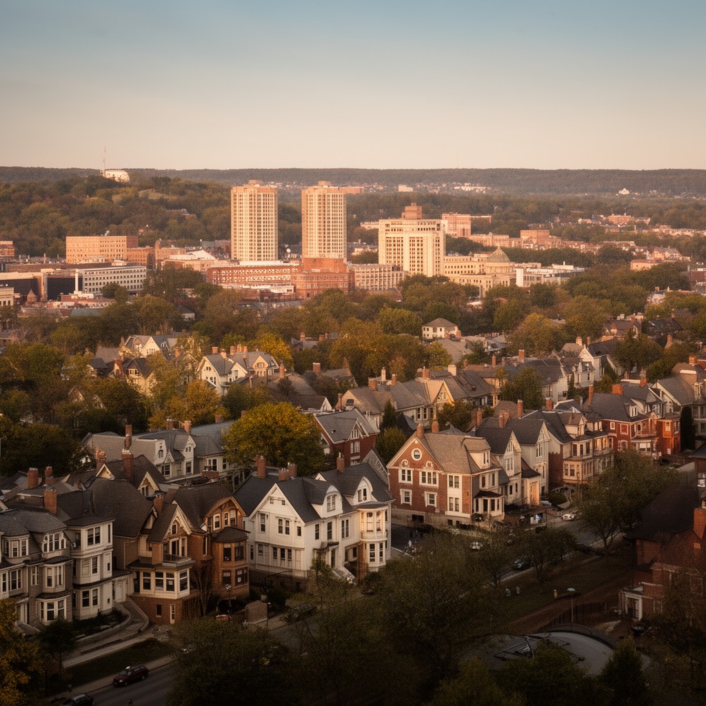 AI-generated illustration of Asylum Hill