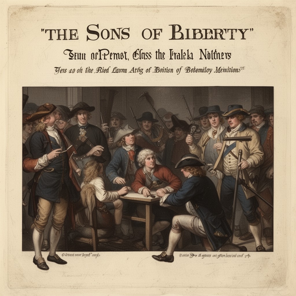 AI-generated illustration of Sons of Liberty