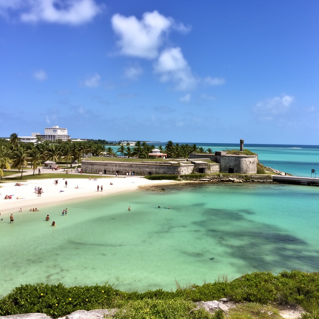 AI-generated illustration of Fort Zachary Taylor Historic State Park