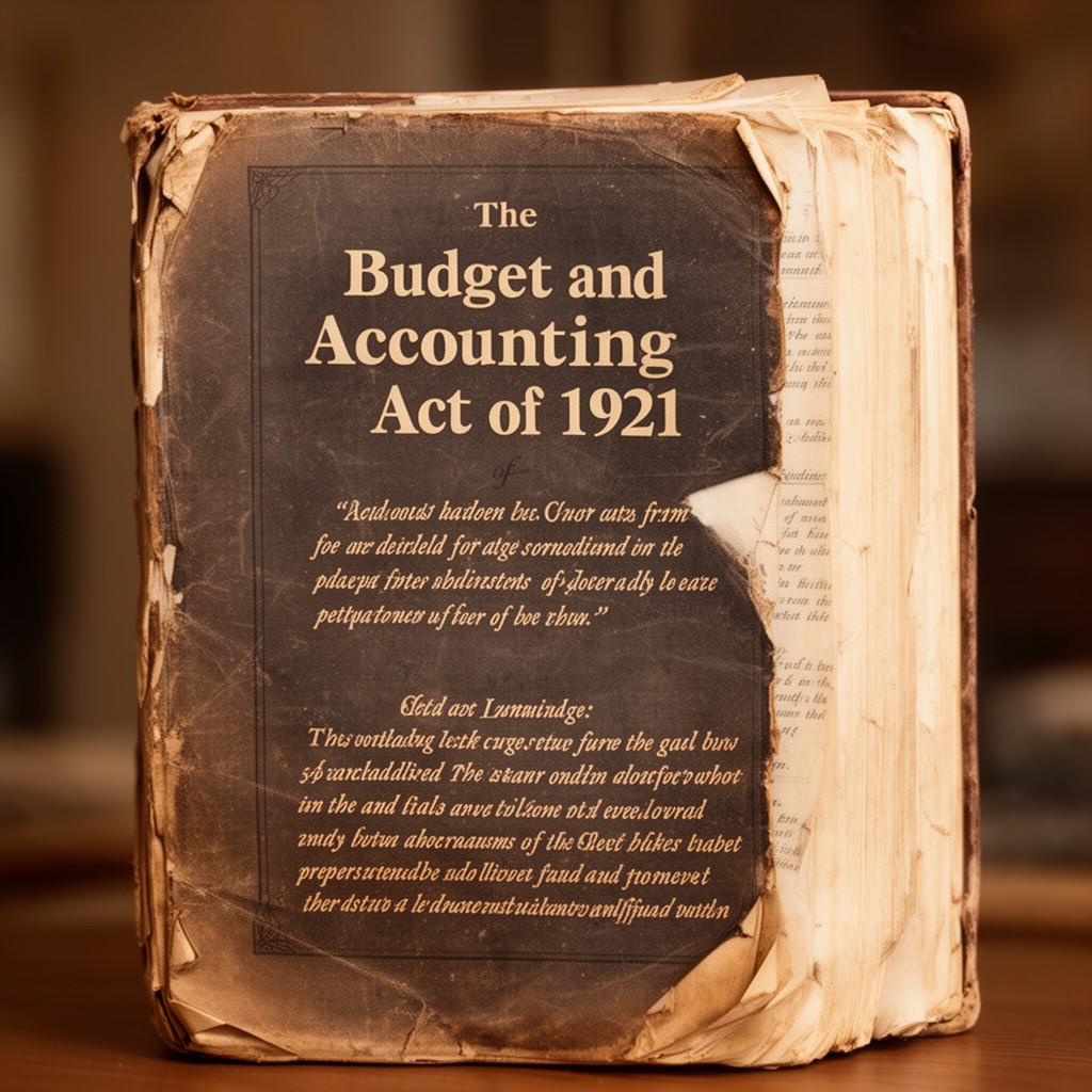 AI-generated illustration of Budget and Accounting Act of 1921