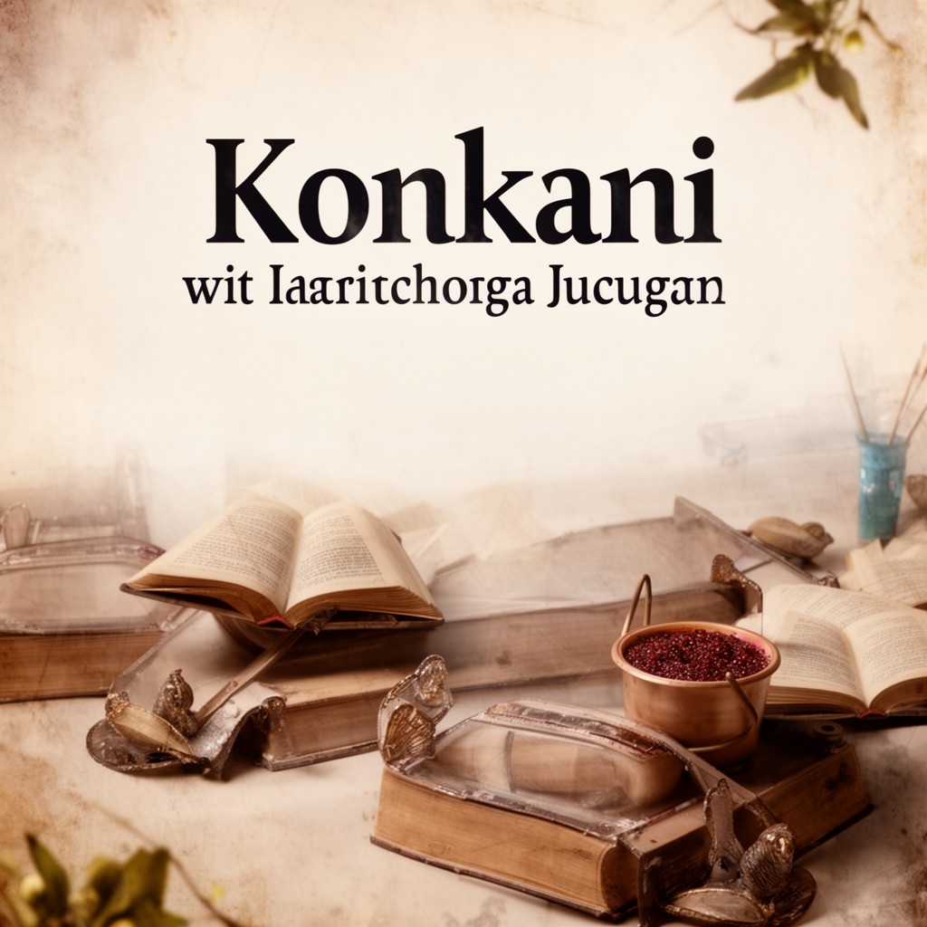 AI-generated illustration of Konkani