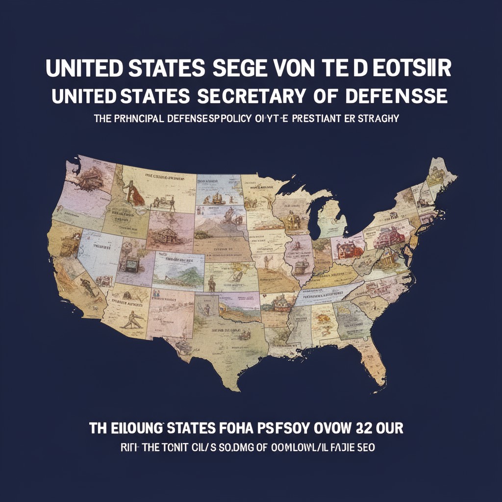 AI-generated illustration of United States Secretary of Defense