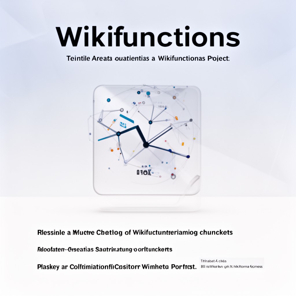 AI-generated illustration of Wikifunctions