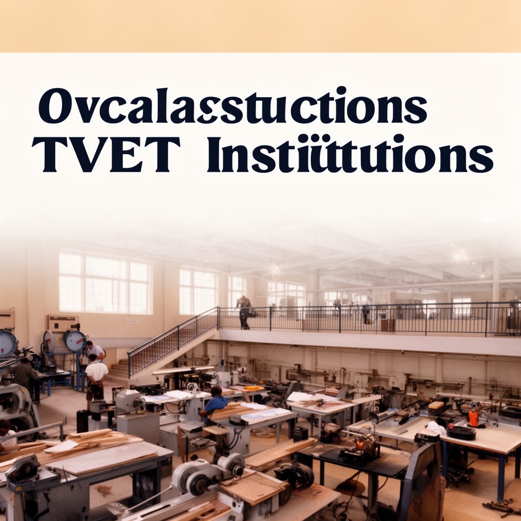AI-generated illustration of TVET institutions