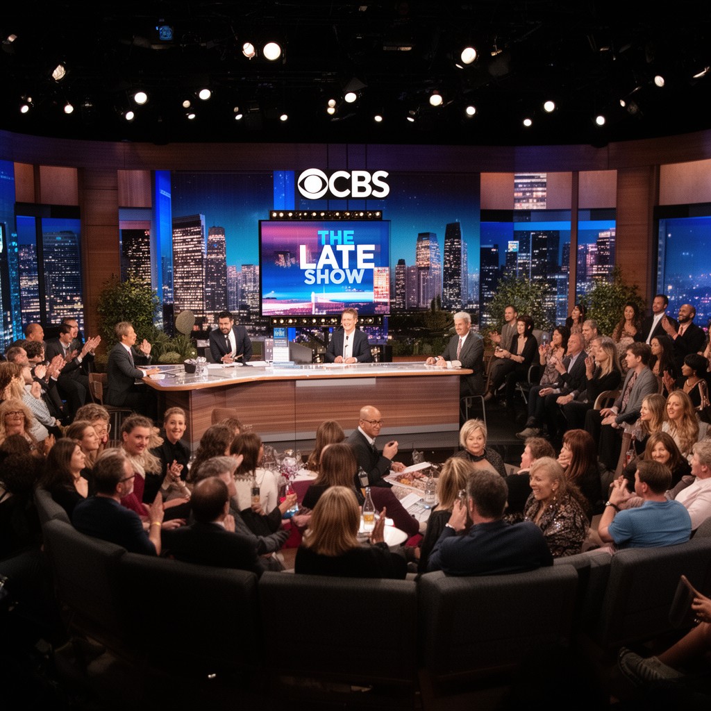 AI-generated illustration of The Late Show