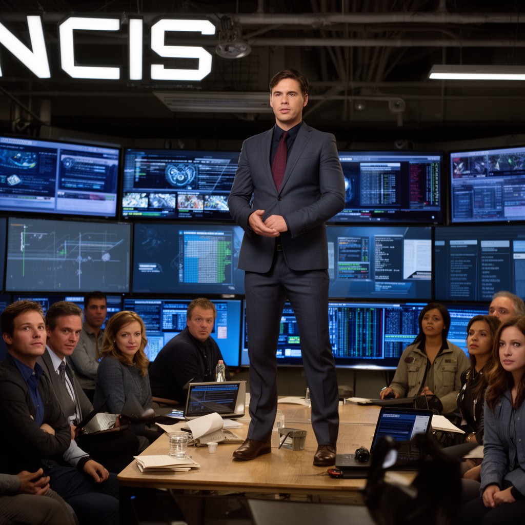 AI-generated illustration of NCIS