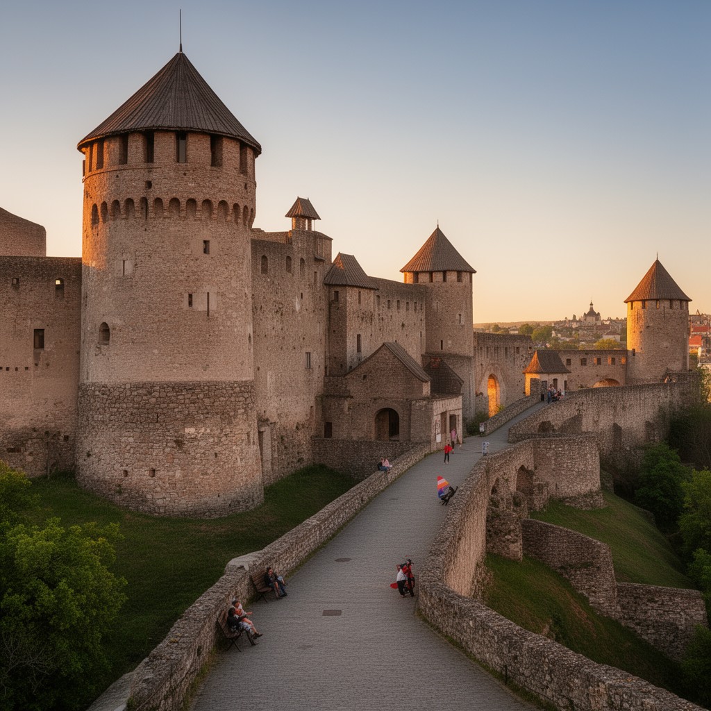 AI-generated illustration of Lubart’s Castle