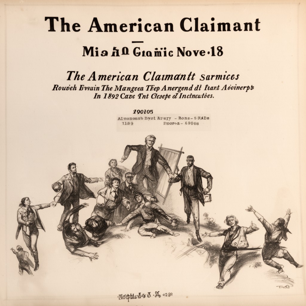 AI-generated illustration of The American Claimant