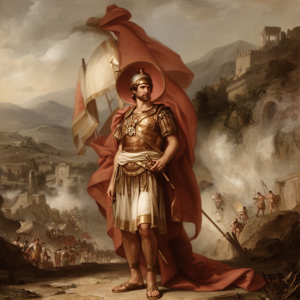 AI-generated illustration of Scipio Africanus