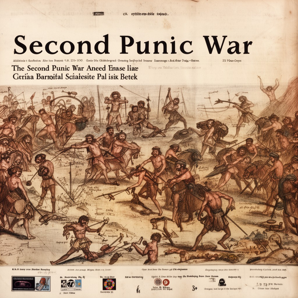 AI-generated illustration of Second Punic War