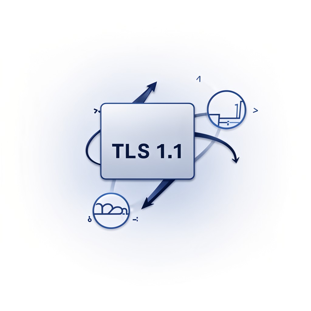 AI-generated illustration of TLS 1.1